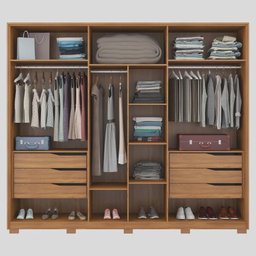 Guarda-Roupa Dermatez Atrice 6 Portas Com 2 Portas Em Espelho D66012K - 3