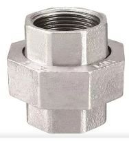 Uniao Assento Plano Galvanizado 2" Uniao Roscada Galvanizada 2 Polegadas - 1
