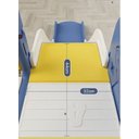 Ver imagem 2 de Playground Infantil 6 em 1 Parquinho 224cm Escorregador:vermelho