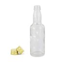 Ver imagem 1 de 100 Garrafinhas Vidro 50ml Lembrancinha Tampa Dourada CA13