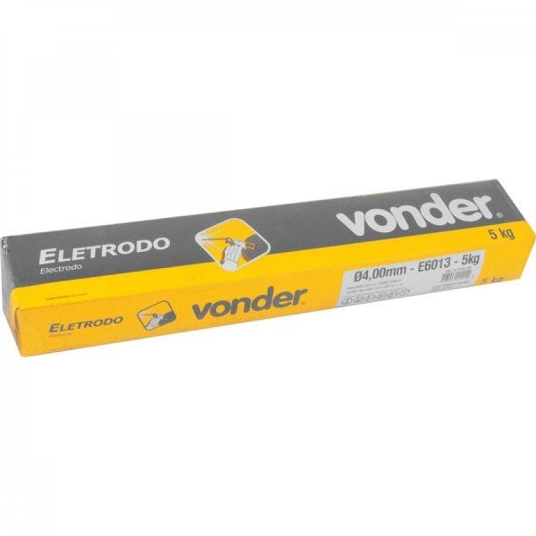 Eletrodo para solda elétrica 60.13 com 400 mm Vonder - 4