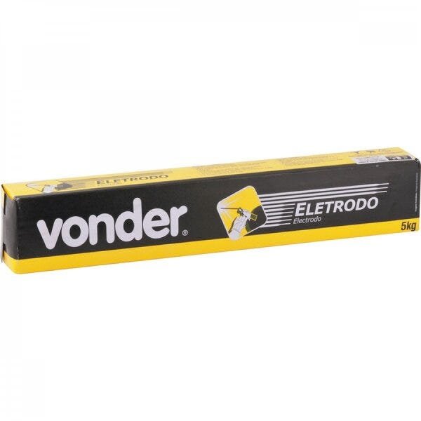 Eletrodo para solda elétrica 60.13 com 400 mm Vonder - 5