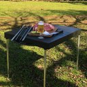 Ver imagem 3 de Mesa Prática Dobrável Camping Praia Churrasco Maleta Zaka
