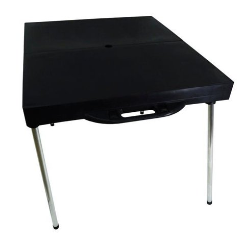 Mesa Prática Dobrável Camping Praia Churrasco Maleta Zaka