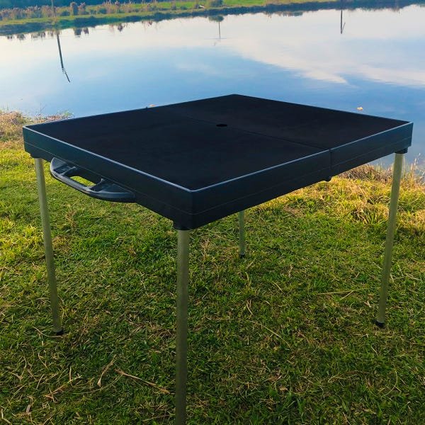 Mesa Prática Dobrável Camping Praia Churrasco Maleta Zaka - 6