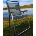 Ver imagem 6 de Cadeira de Praia King Cinza 140Kg  Zaka
