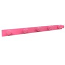 Ver imagem 1 de Cabideiro de Parede em Madeira Bolsa Roupa Closet Rosa