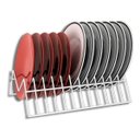 Ver imagem 1 de Suporte Para Pratos Vertical Branco