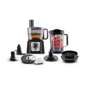 Multiprocessador de Alimentos Arno Multichef 7 em 1 700w e Jarra de 3,1l mp70 Preto 220v
