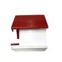 Ver imagem 2 de Ninho Casinha Casa Pássaros Passarinhos Madeira Maciça Vermelho