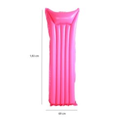 Boia Colchão Bronzeador Inflável Rosa Praia Piscina - 2