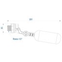 Ver imagem 2 de Torneira Bóia De 1/2 (dn15) Para Pequenos Reservatórios