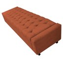 Ver imagem 5 de Calçadeira Baú Queen Everest P02 160cm para Cama Box Suede - Doce Sonho Móveis Terracota