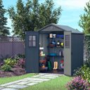 Ver imagem 6 de Depósito de Jardim Darwin 6x8 Cinza Keter