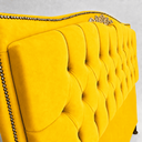 Ver imagem 3 de Cabeceira Cama Casal Queen Greta 160cm Estofada Suede Design Clássico