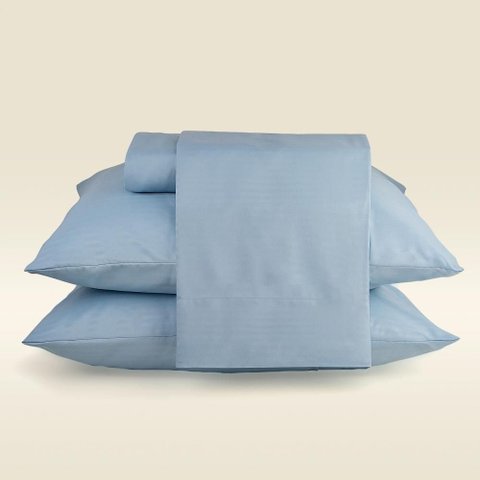 Jogo de Cama Stripes Microfibra Azul - a\Casa Jogo de Cama Stripes Casal Microfibra Azul - a\Casa