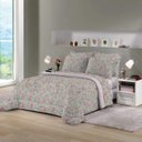 Ver imagem 1 de Jogo de Cama Casal Munique Malha 4 Peças Open-End Lepper