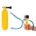 Ver imagem 4 de Kit 30 Boia Flutuante Bastão Câmeras Gopro Amarela