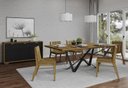Ver mais imagens de Cadeira Paty Castanho Oregon e Cacau - Datelli Design