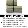 Jogo de Toalhas Banho Karsten 5 Peças Algodão Felpuda Otto - Emcompre - 2