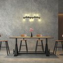 Ver imagem 2 de Lustre Pendente Taschibra Amora Preto para 8 Lâmpadas E27 Bivolt