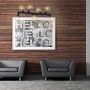 Ver imagem 3 de Lustre Pendente Taschibra Amora Preto para 8 Lâmpadas E27 Bivolt