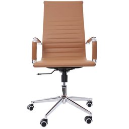 Kit Conjunto Cadeira de Escritório Presidente Eames Eiffel + 2 Cadeiras Interlocutor Fixas - 2
