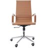 Kit Conjunto Cadeira de Escritório Presidente Eames Eiffel + 2 Cadeiras Interlocutor Fixas - 2