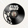 Relógio Parede Star Wars Filmes Series Tv Nerd Geek Vinil Lp - 1