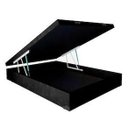 Ver imagem 6 de Cama Box Baú Casal Preto Sintético 42x138x188