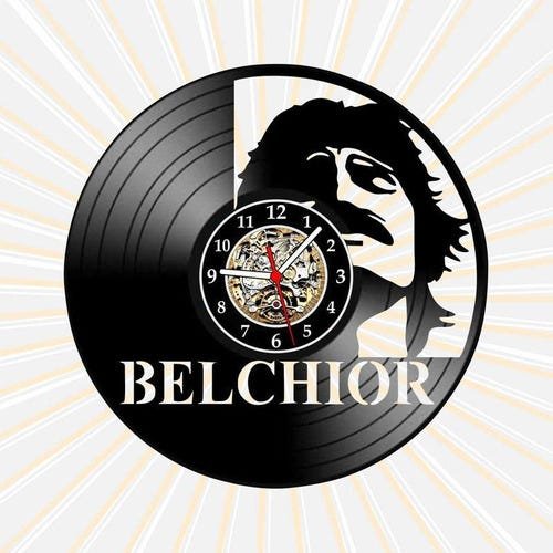 Relógio Parede Belchior Mpb Musica Disco Vinil Lp Decoração - 1