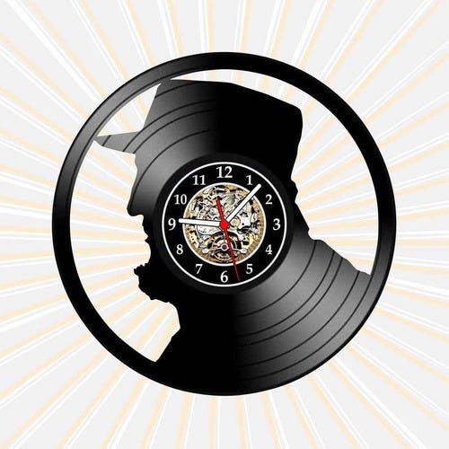 Relógio Fidel Castro Cuba Comunismo Revolução Vinil Lp Clock - 1
