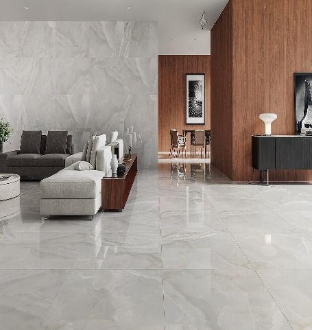 Porcelanato Monaco-R Gris 80x80cm - Colormix