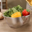 Ver imagem 4 de Escorredor de Arroz Inox Grao Verdura Legumes Multiuso Versatil Cozinha Preparo Refeiçao
