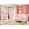 Jogo de Quarto Princesa Completo com Penteadeira Infantil - 1