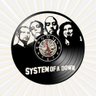 Relógio Parede System Of A Down Bandas Rock Pesado Vinil Lp - 1