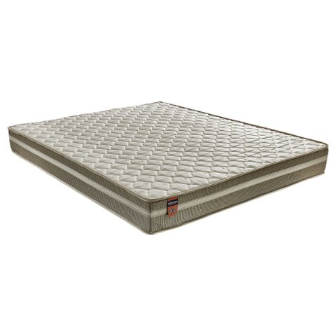 Colchão King Fortezza Molas Max Force Pérola Bege 193x203 