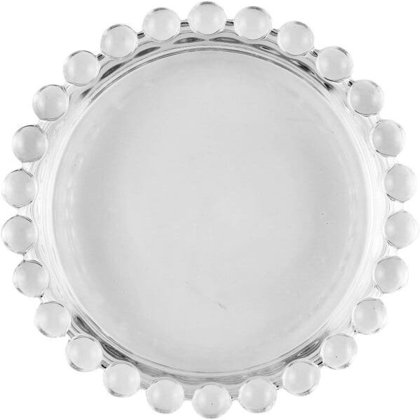 Conjunto 4 Pratos de Cristal Pearl 10 cm - 3