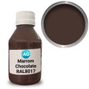 Ver imagem 1 de Cor Solida Marrom Chocolate Ag - Ral8017