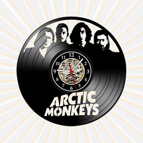 Relógio Parede Artic Monkeys Rock Indie Musica Disco Vinil - 1