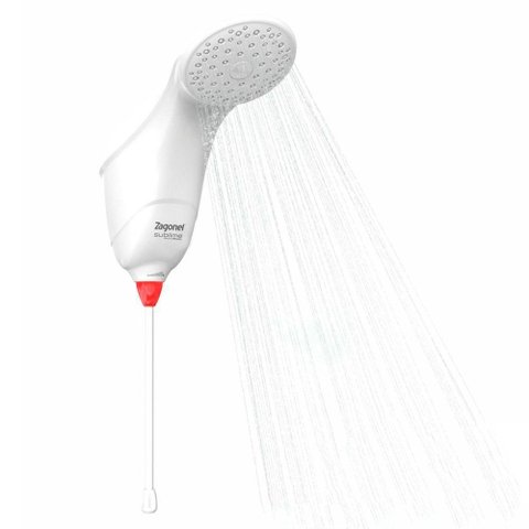 Chuveiro Zagonel Sublime Eletrônico Blindado Branco