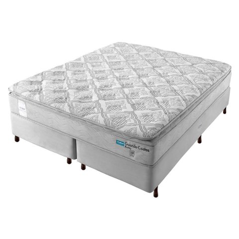 Conjunto Box Mola Probel Guarda Costas Roma King 193x56cm