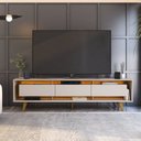 Ver imagem 1 de Rack com LED 3 Portas MDF 220cm Austin Expresso Móveis