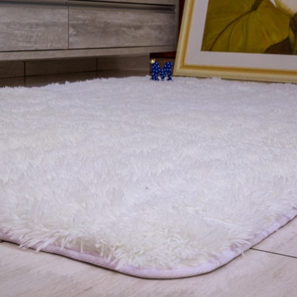Tapete Peludo 2,00 x 140 Cor: Branco - 1