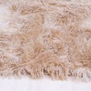 Ver imagem 3 de Tapete Sala e Quarto Peludo Felpudo 2,00 x 1,40 - Bege Mesclado