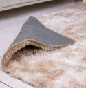 Ver imagem 2 de Tapete Sala e Quarto Peludo Felpudo 2,00 x 1,40 - Bege Mesclado