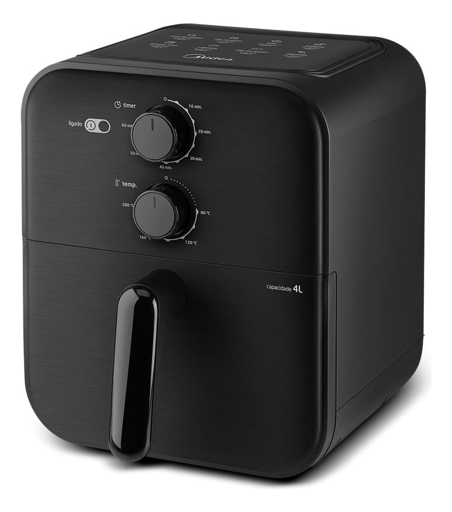 Fritadeira Air Fryer Midea Blackstone Maf4001 Preta 110v - 2