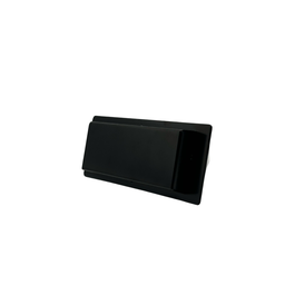 Puxador Concha de Embutir para Porta Inox Preto Fosco15cm - 3