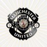 Manchester United Times Futebol Europeu Vinil Decoração - 1