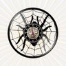 Relógio Parede Aranha Spider Bichos Nerd Geek Vinil Lp Arte - 1